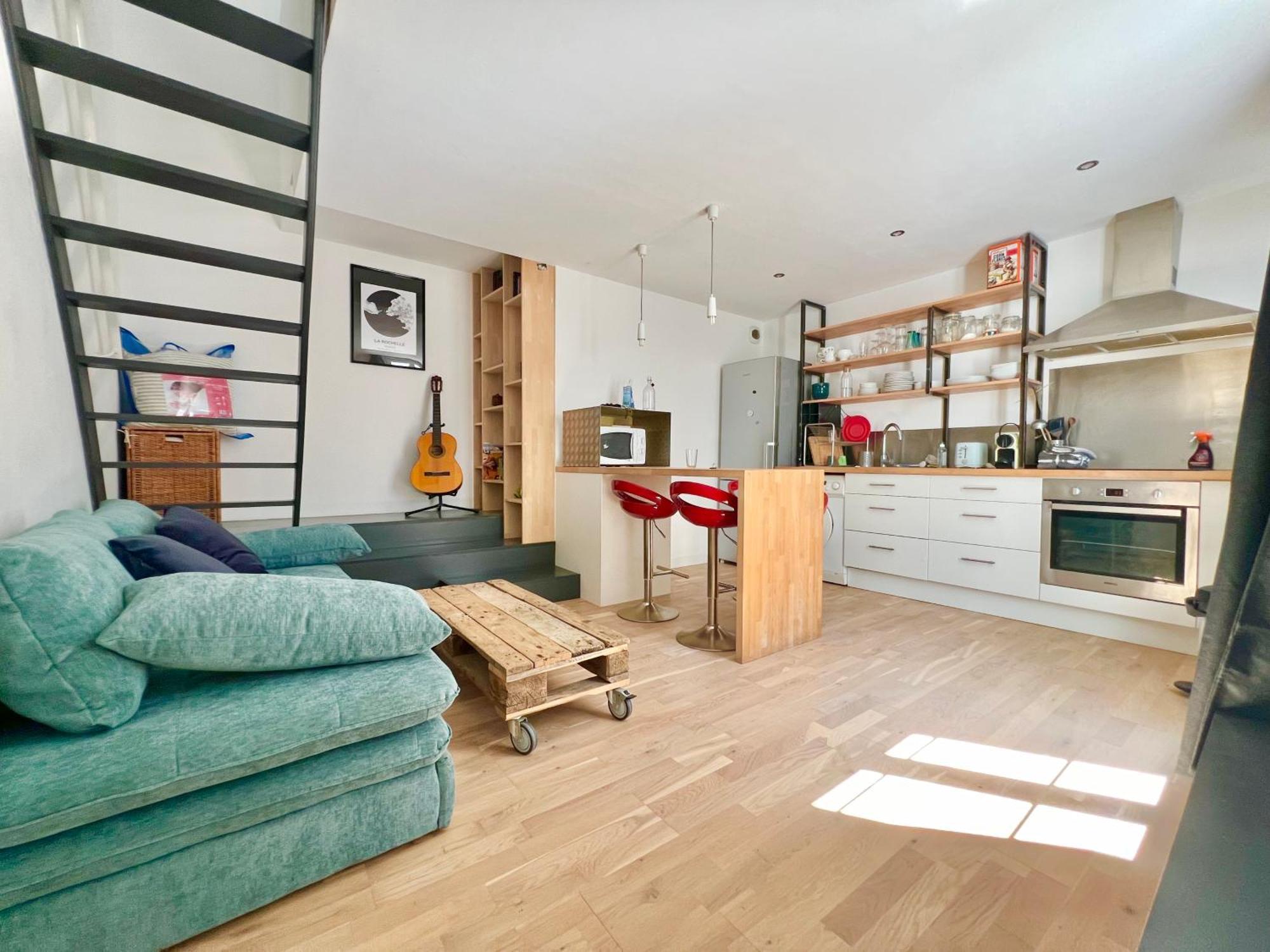 Appartement Sur Le Port - Duplex Cosy & Moderne Face Au Port - Wifi Gratuite - Parfaitement Equipe La Rochelle  Exterior photo